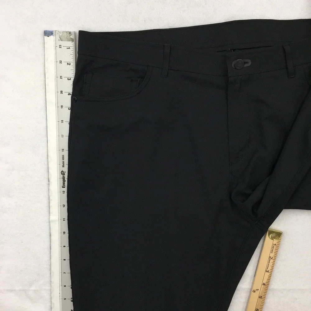 Public Rec Work to Play Pants Black Mens 38x34 Five Pocket Performance Trousers